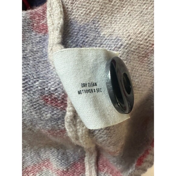 Anthropologie Sparrow Hortensia Red Boho Floral Cardigan Sweater Dress Sz M EUC - Picture 7 of 7